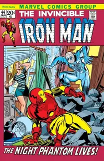 Cover of Iron Man #44