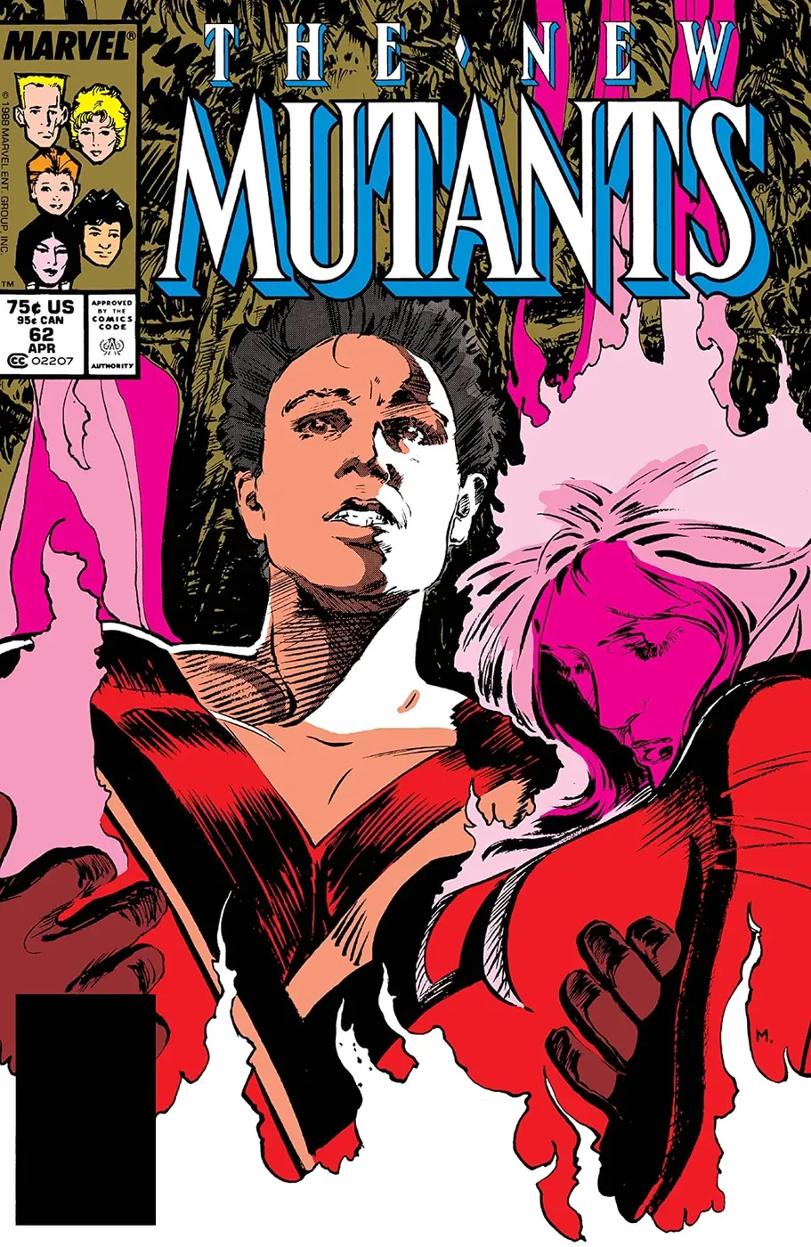 Cover of The New Mutants #62