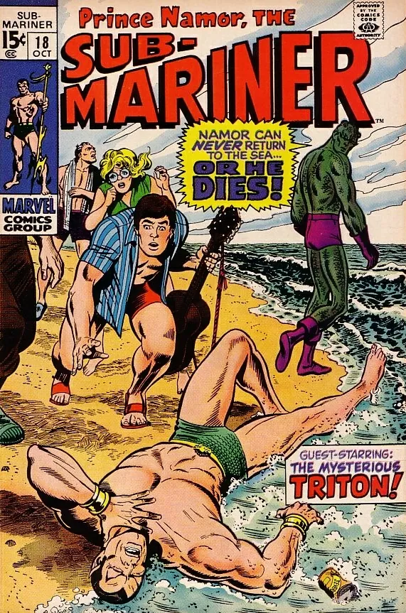 Cover of Sub-Mariner #18