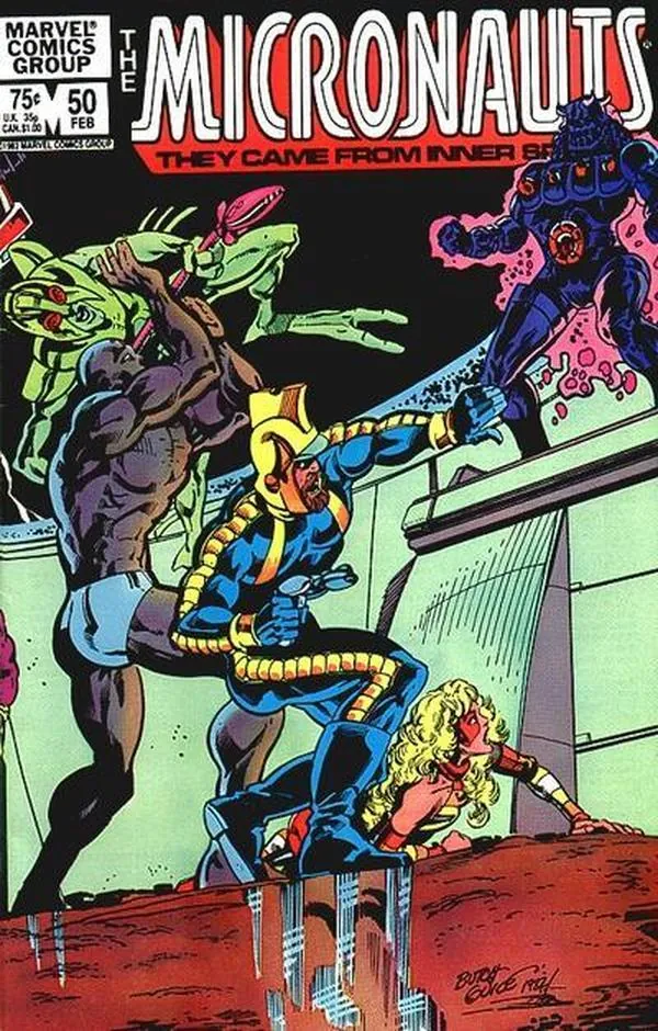 Cover of Micronauts #50