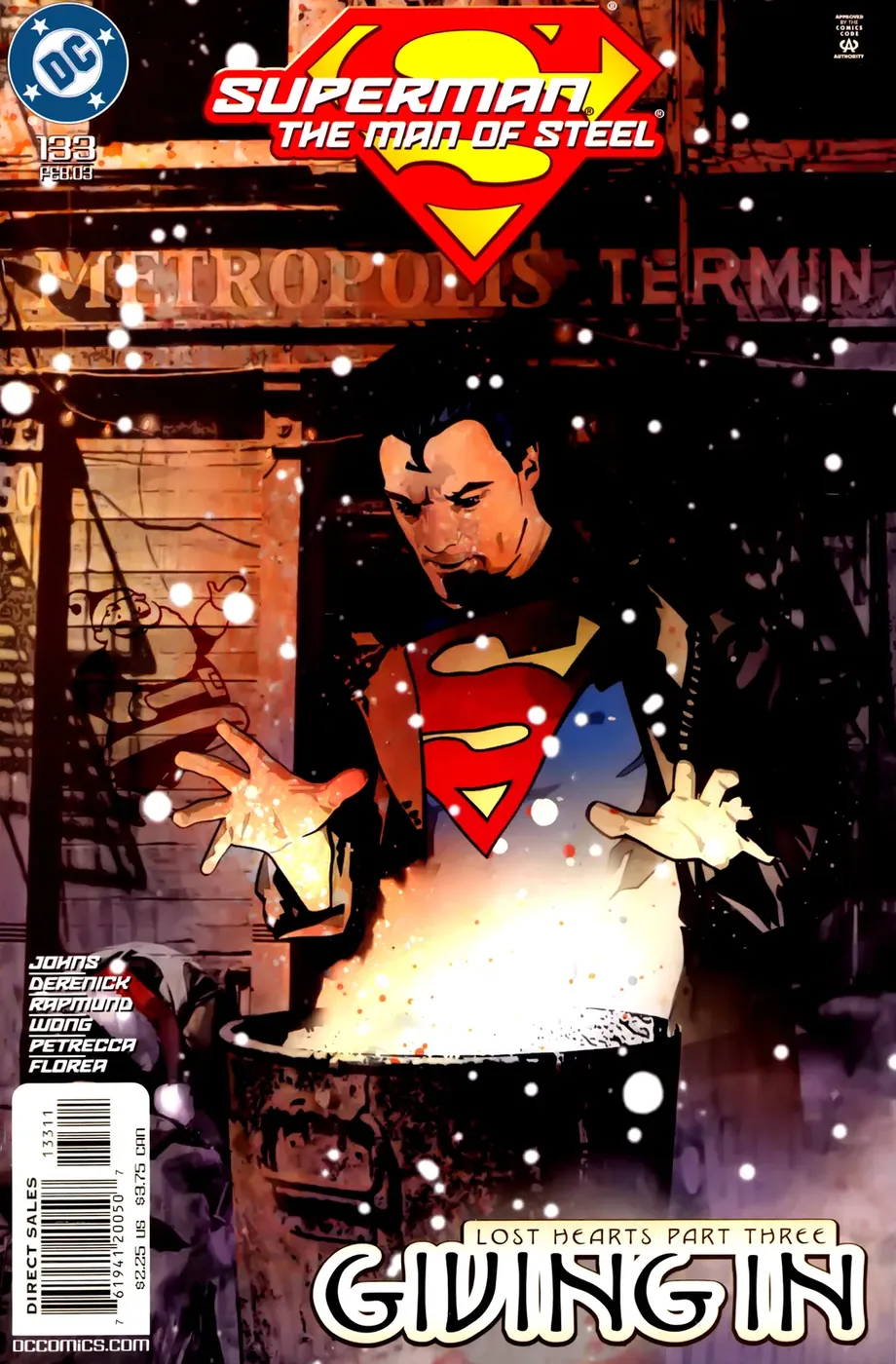 Cover of Superman: The Man of Steel #133