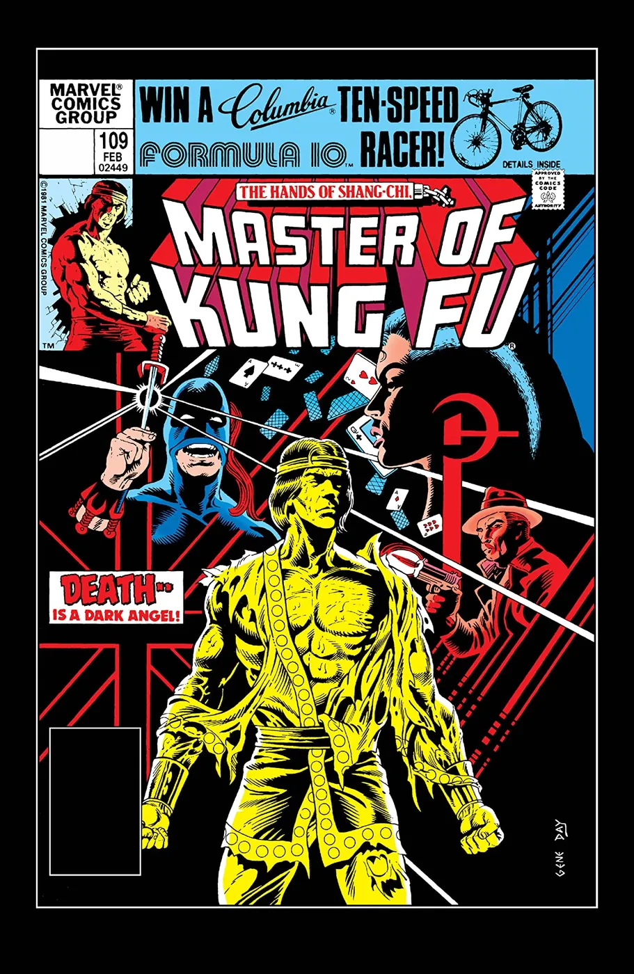 Cover of Master of Kung Fu #109