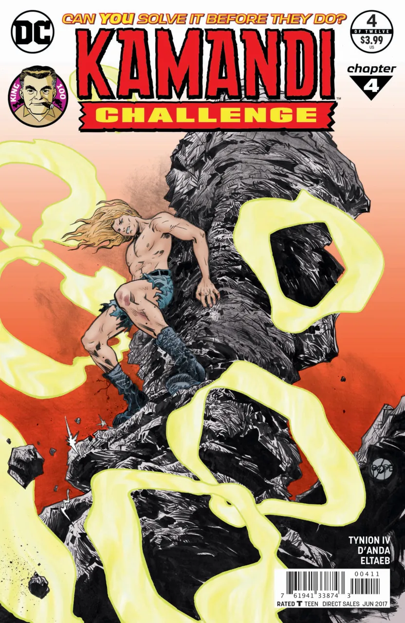 Cover of The Kamandi Challenge #4