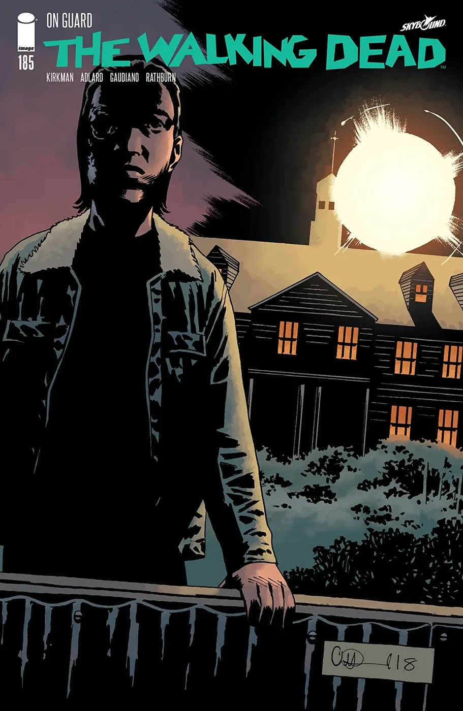 Cover of The Walking Dead #185