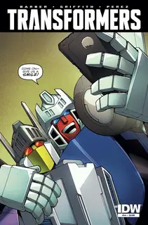 Cover of The Transformers #44