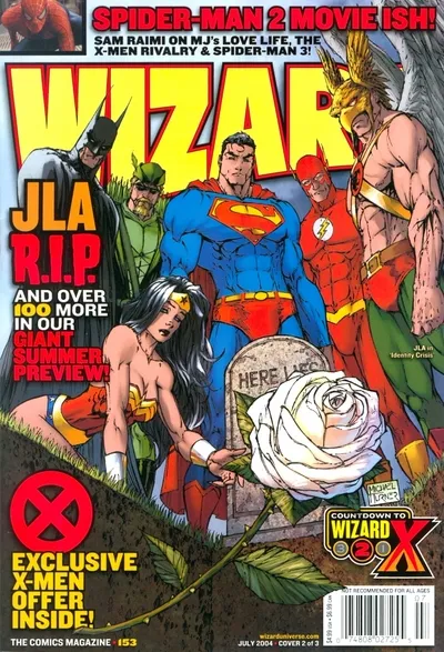 Cover of Wizard: The Comics Magazine #153