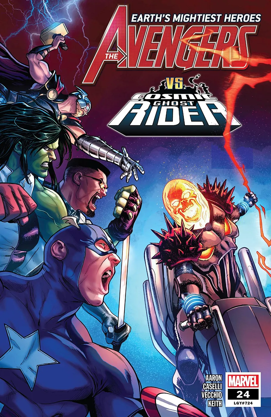 Cover of Avengers #24 (724)