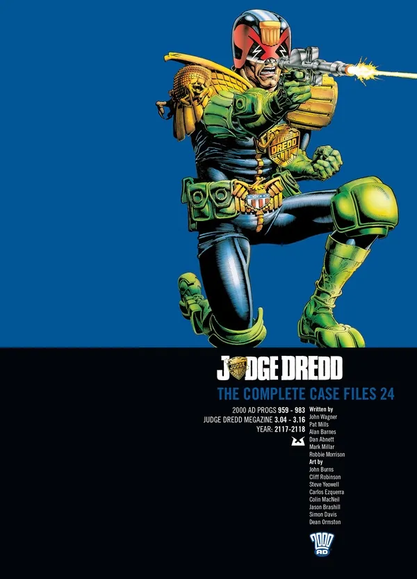 Cover of Judge Dredd: The Complete Case Files #1