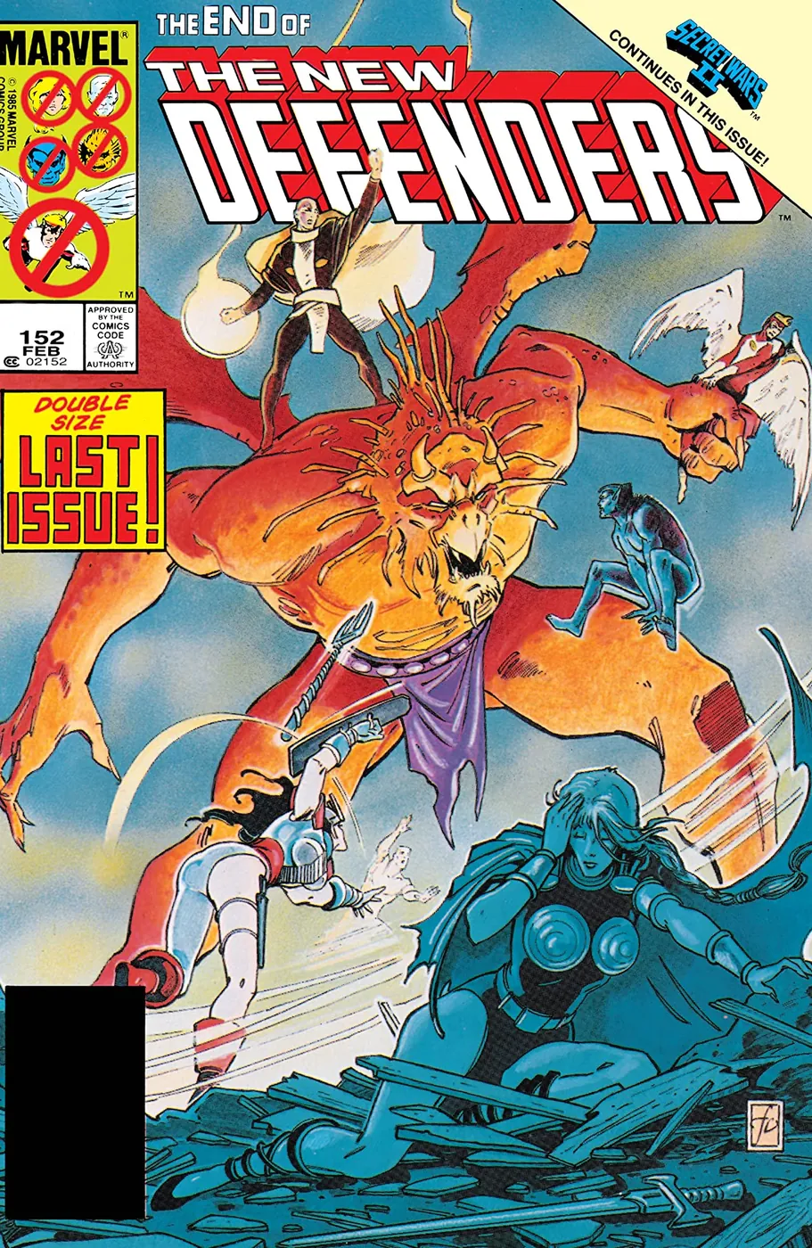 Cover of The Defenders #152