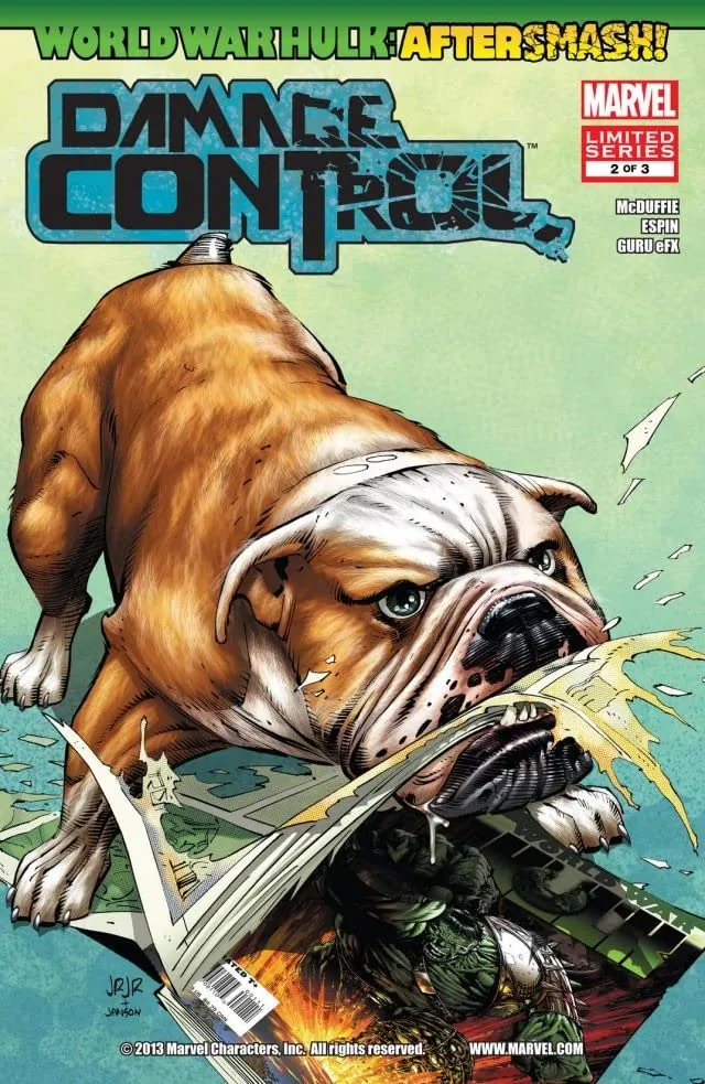 Cover of WWH Aftersmash: Damage Control #2