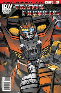 Cover of The Transformers #19