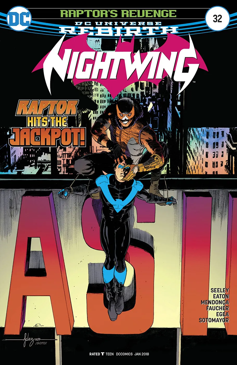 Cover of Nightwing #32
