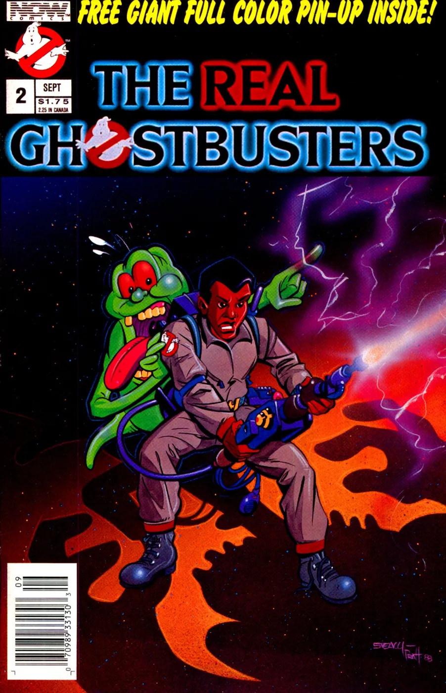 Cover of The Real Ghostbusters #2