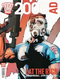 Cover of 2000 AD #1871