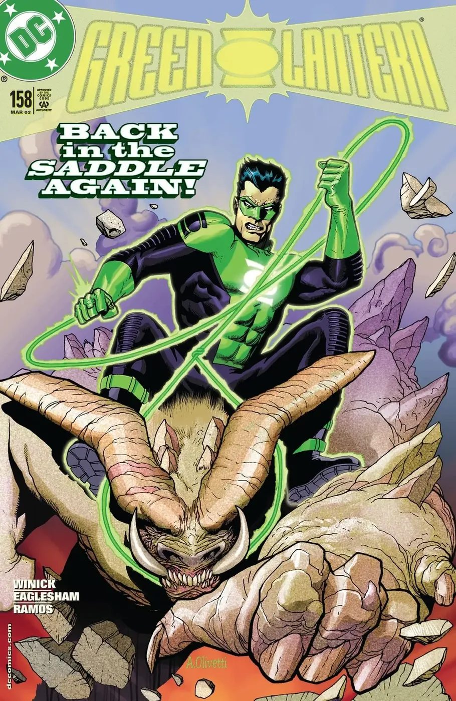 Cover of Green Lantern #158
