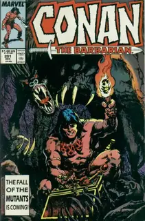 Cover of Conan the Barbarian #201
