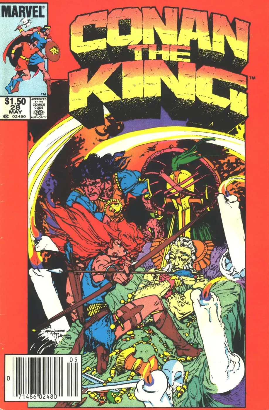 Cover of Conan the King #28