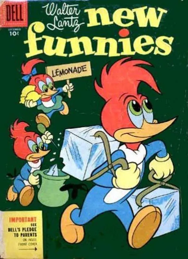 Cover of Walter Lantz New Funnies #223