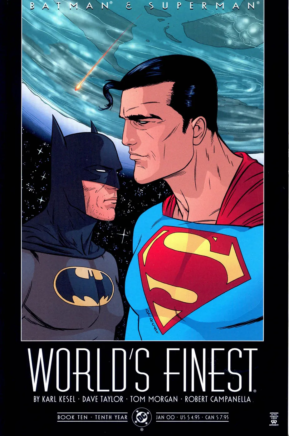 Cover of Batman and Superman: World's Finest #10