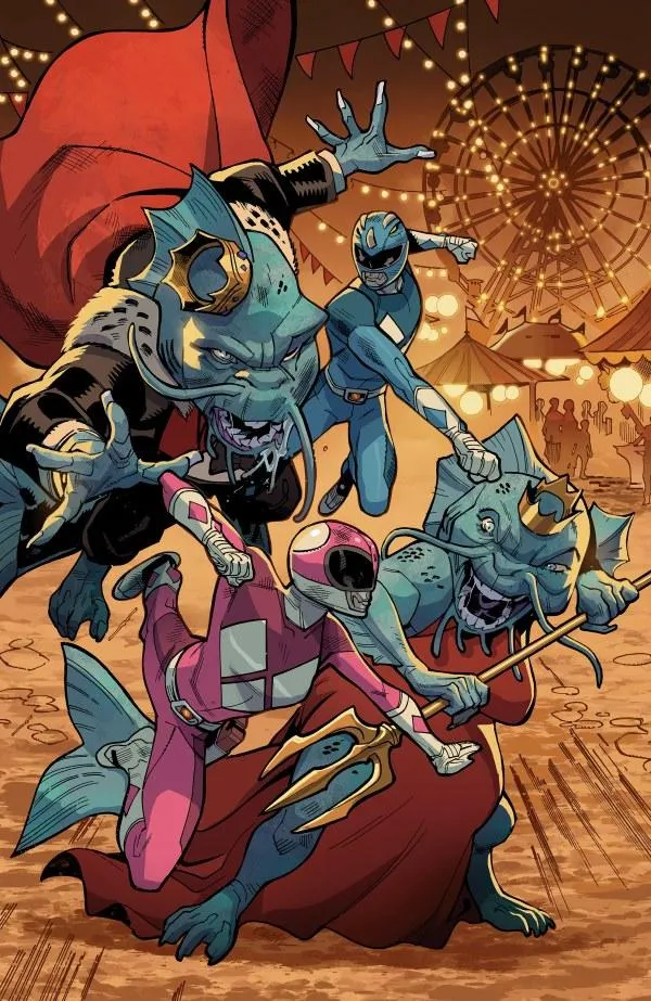 Cover of Mighty Morphin Power Rangers #4
