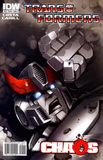 Cover of The Transformers #25