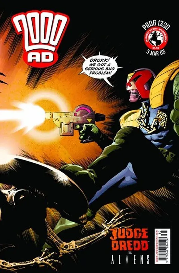 Cover of 2000 AD #1330