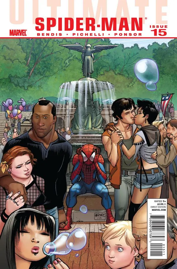 Cover of Ultimate Spider-Man #15