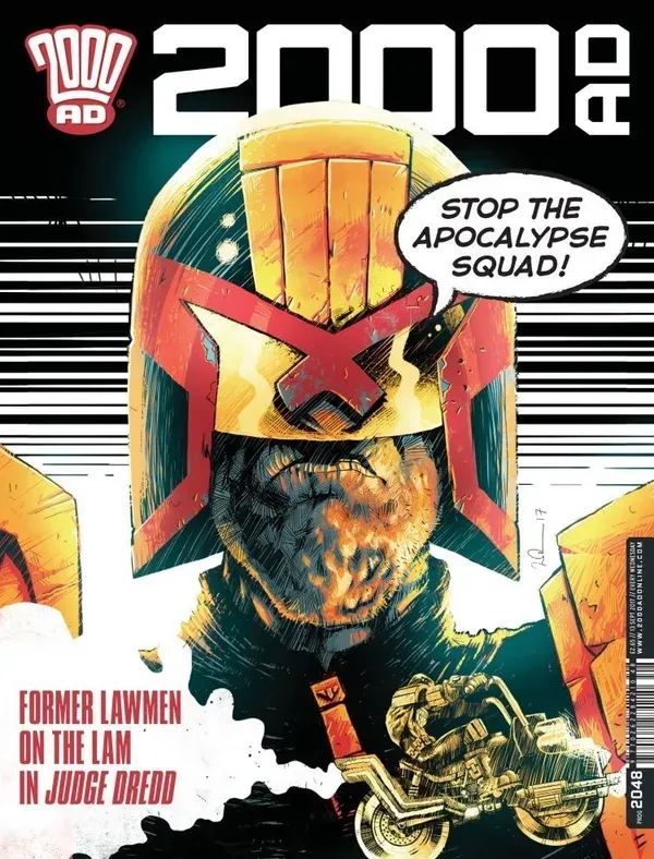 Cover of 2000 AD #2048