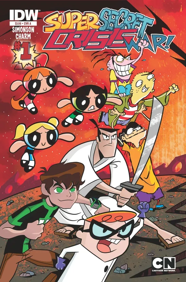 Cover of Super Secret Crisis War! #1