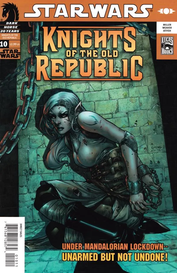 Cover of Star Wars Knights of the Old Republic #10