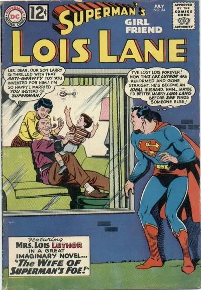 Cover of Superman's Girl Friend, Lois Lane #34