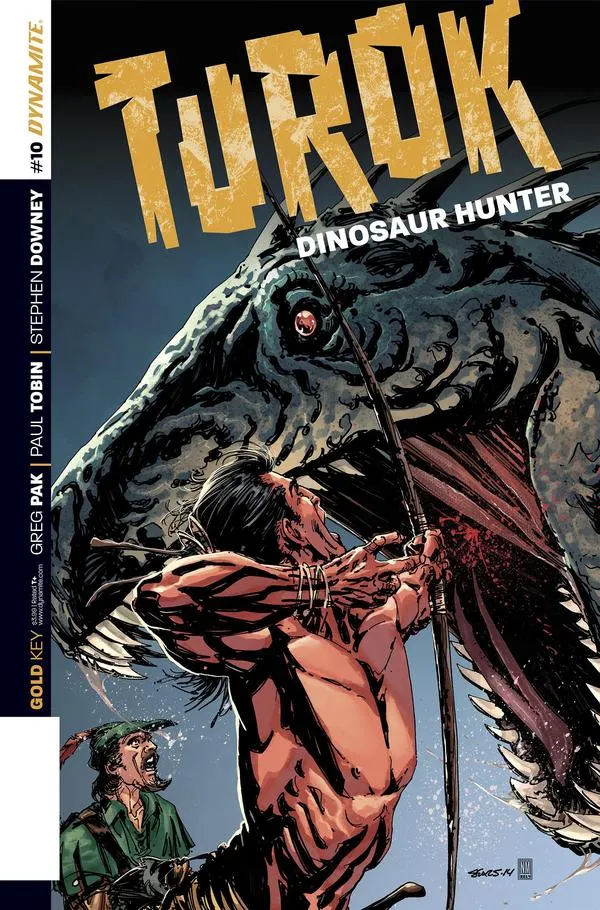 Cover of Turok: Dinosaur Hunter #10