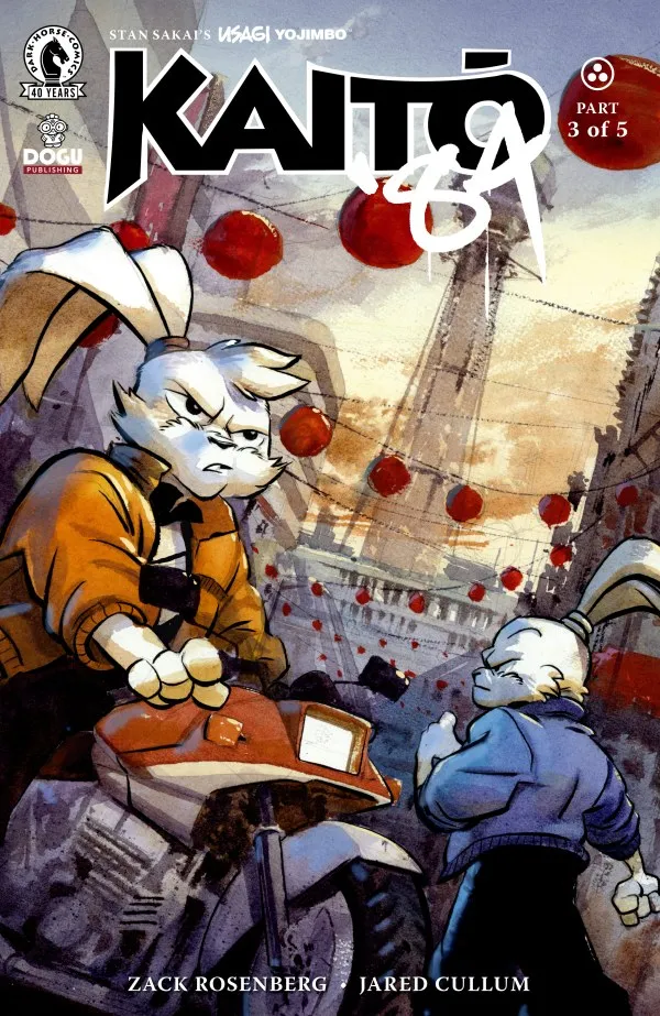 Cover of Usagi Yojimbo: Kaitō '84 #3