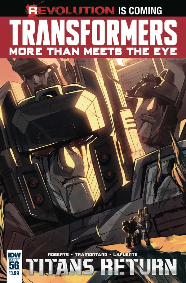 Cover of The Transformers: More Than Meets the Eye #56