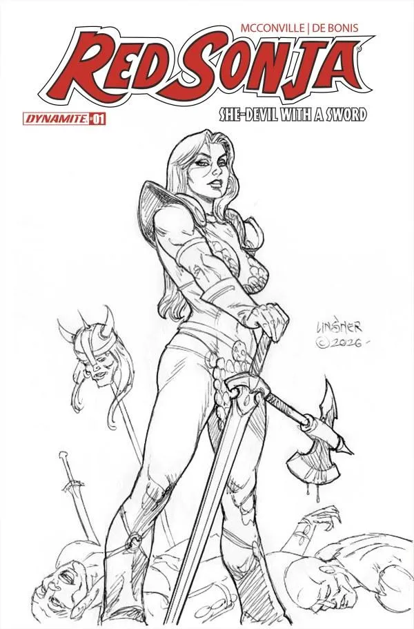 Cover of Red Sonja: She-Devil with a Sword #1