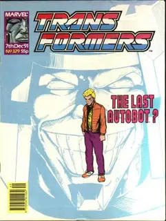 Cover of The Transformers #329