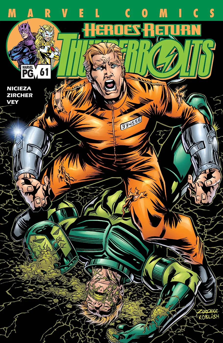 Cover of Thunderbolts #61