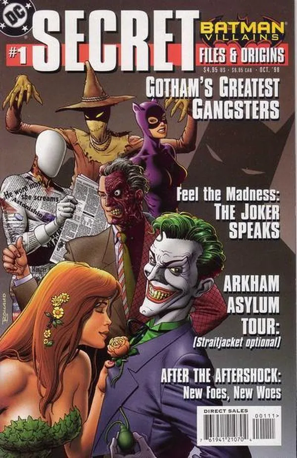 Cover of Batman Villains Secret Files #1