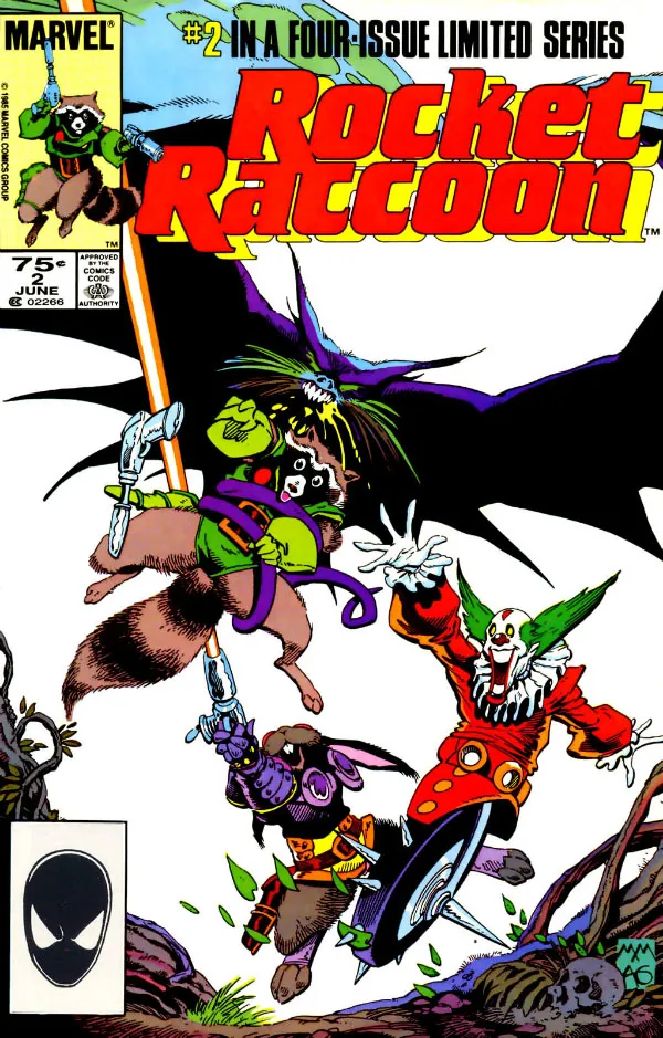 Cover of Rocket Raccoon #2