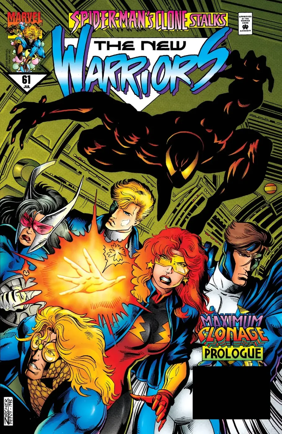Cover of The New Warriors #61