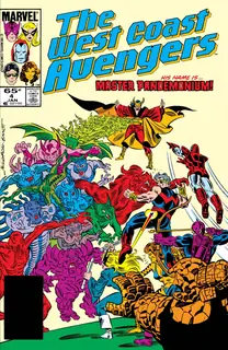 Cover of West Coast Avengers #4