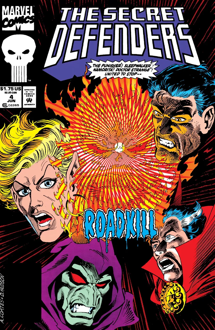Cover of The Secret Defenders #4