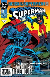 Cover of Superman: The Man of Steel #23