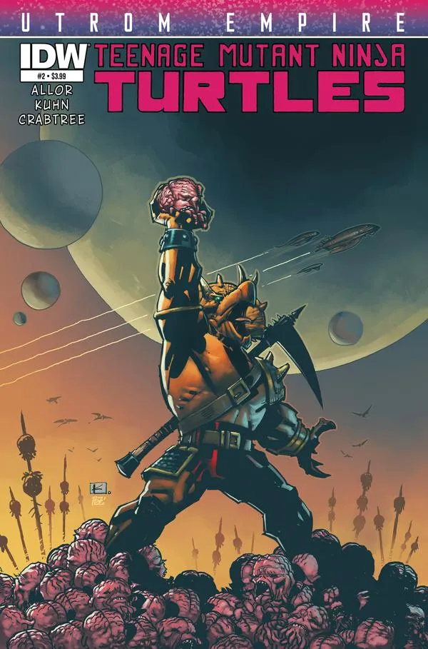 Cover of Teenage Mutant Ninja Turtles: Utrom Empire #2