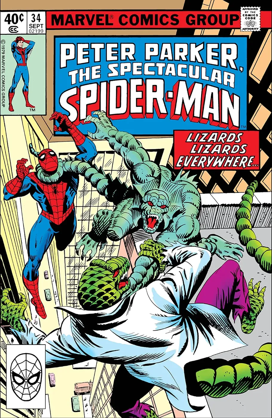 Cover of The Spectacular Spider-Man #34