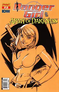 Cover of Danger Girl and the Army of Darkness #2