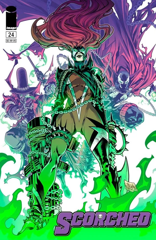 Cover of The Scorched #24