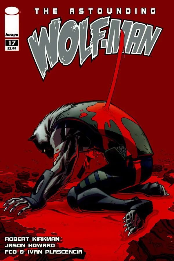 Cover of The Astounding Wolf-Man #17