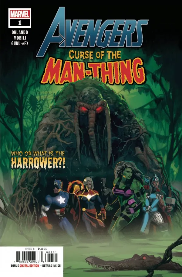 Cover of Avengers: Curse of the Man-Thing #1