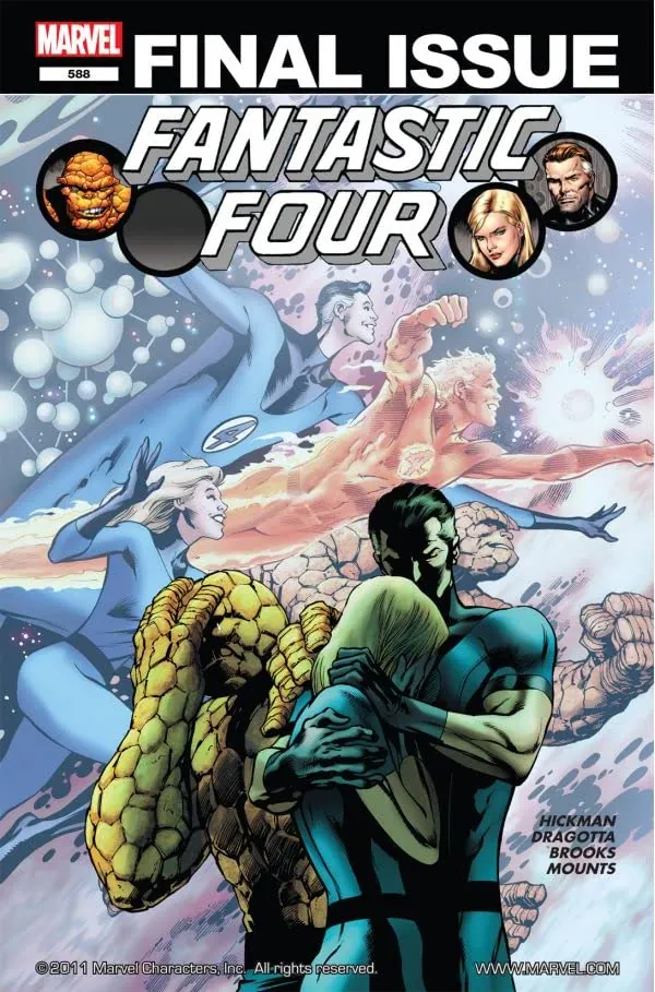 Cover of Fantastic Four #588